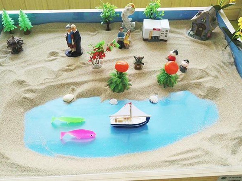 沙盘室家具摆位